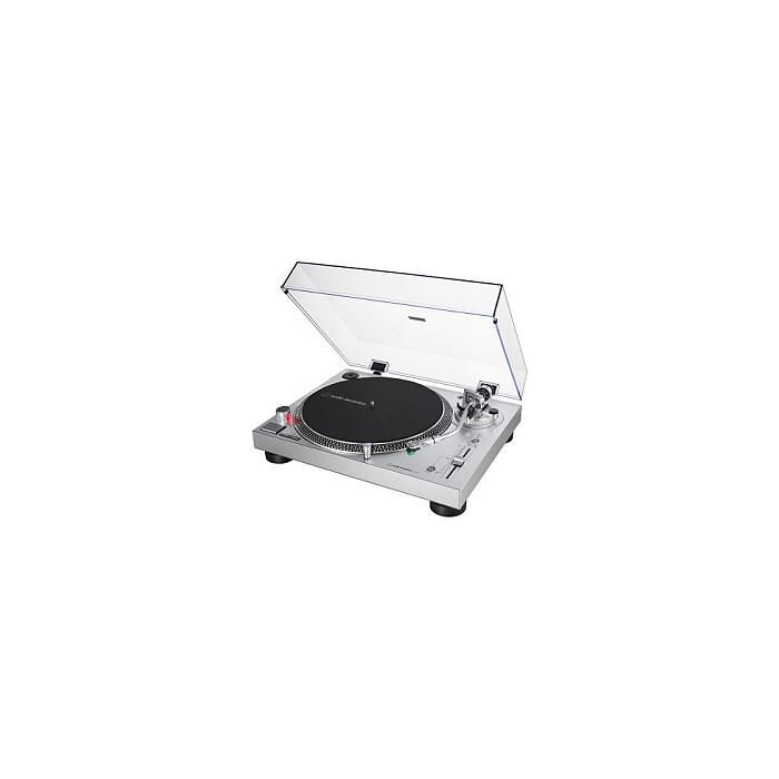 Audio-Technica AT-LP120X Tocadiscos de tracción directa Manual Plata Aluminio 0 Audio-Technica AT-LP120X Tocadiscos de tracción directa Manual Plata Aluminio 0