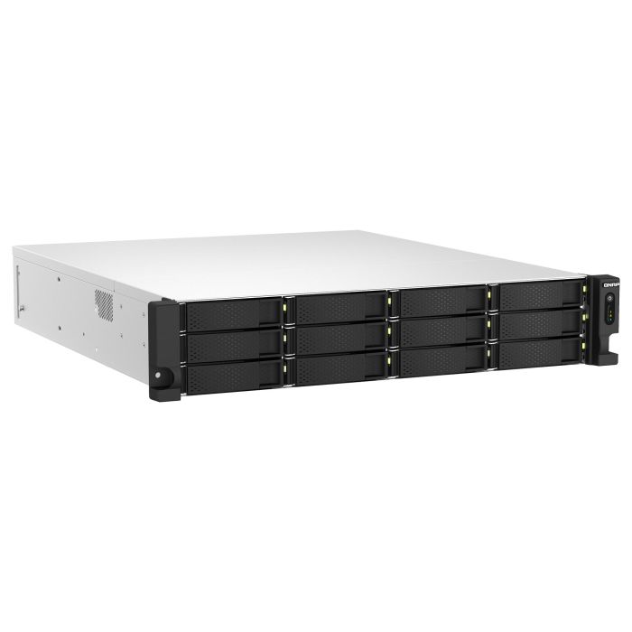 QNAP TS-H1887XU-RP NAS Server 18 Bays SATA 6Gb/s Xeon E-2334 16GB DDR4 2U 2 QNAP TS-H1887XU-RP NAS Server 18 Bays SATA 6Gb/s Xeon E-2334 16GB DDR4 2U 2