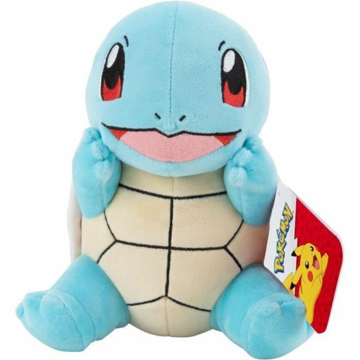 Peluche - BANDAI - Pokémon Squirtle - 20 cm, pura suavidad y ternura 3