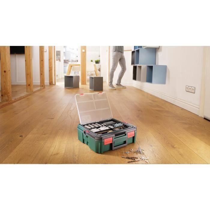 Bosch 06039D810D Taladro de impacto inalámbrico 18 V con 2 baterías de 1.5 Ah de Li-Ion y cargador 3