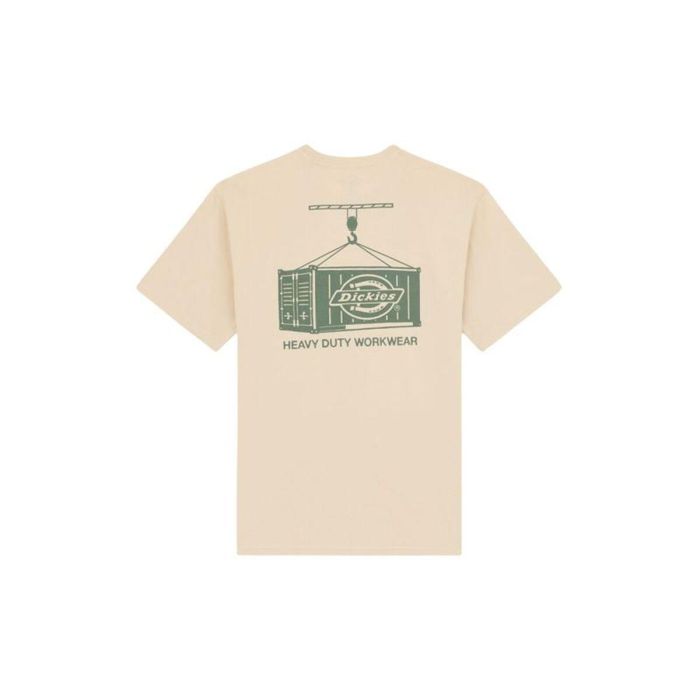 Camiseta de Manga Corta Hombre Dickies Apison Ss Beige 6-7 Años 6