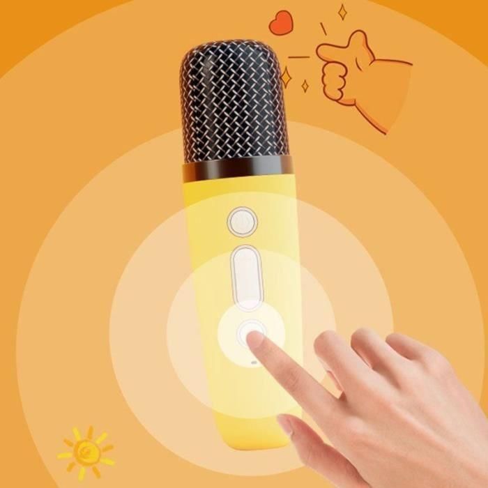 Kit de karaoke / altavoz Bluetooth y micrófono inalámbrico - Términos y condiciones - MAYA, Efectos de voz mágicos, duración de batería de 8 horas, carga USB 3 Kit de karaoke / altavoz Bluetooth y micrófono inalámbrico - Términos y condiciones - MAYA, Efectos de voz mágicos, duración de batería de 8 horas, carga USB 3