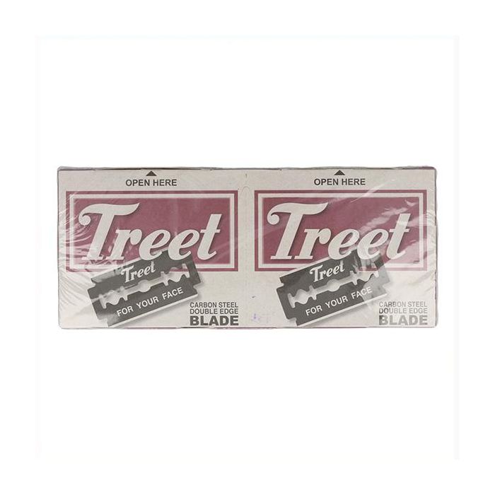 Treet Carbón Steel Cuchillas 200Pcs (10X20)