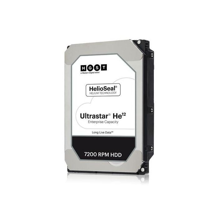 Western Digital Ultrastar He12 12TB SAS HDD 512e ISE para Centros de Datos con Tecnología HelioSeal y Alta Fiabilidad Western Digital Ultrastar He12 12TB SAS HDD 512e ISE para Centros de Datos con Tecnología HelioSeal y Alta Fiabilidad
