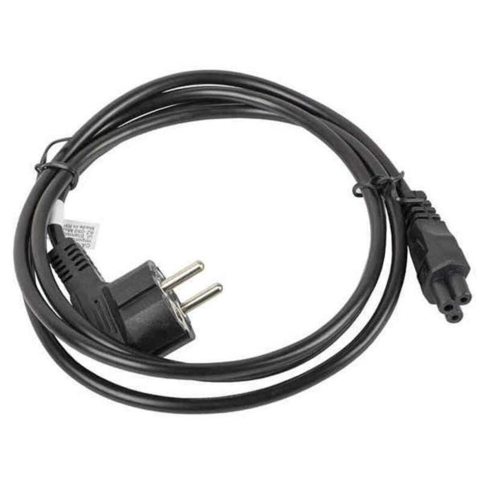 Lanberg Cable de Alimentación CEE 7/7 a IEC C5, 1.8m, Certificado VDE, Negro