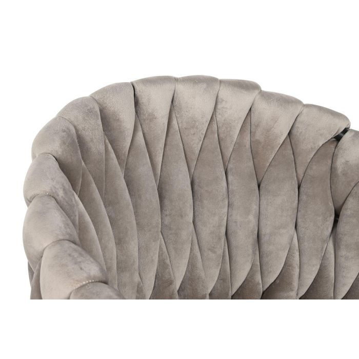 DKD Home Decor Taburete Moderno Beige Negro 58 x 101 x 53 cm 2