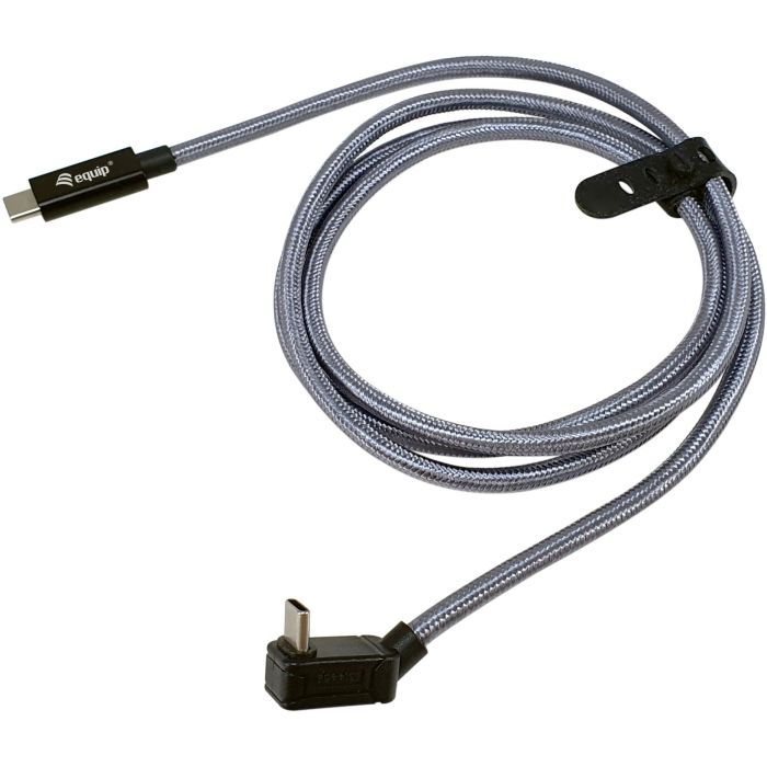 Equip Kabel USB-C 3.0 -> C wink. St/St 1.00m 5A 4K/60Hz sw 0 Equip Kabel USB-C 3.0 -> C wink. St/St 1.00m 5A 4K/60Hz sw 0