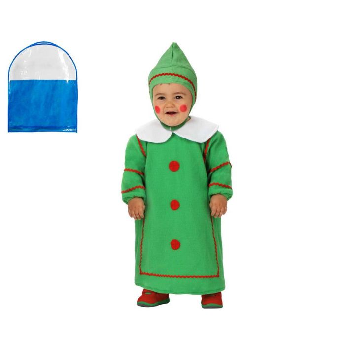 Disfraz Arbol Dee Navidad Bebé Verde 12-24 Meses 1 Disfraz Arbol Dee Navidad Bebé Verde 12-24 Meses 1