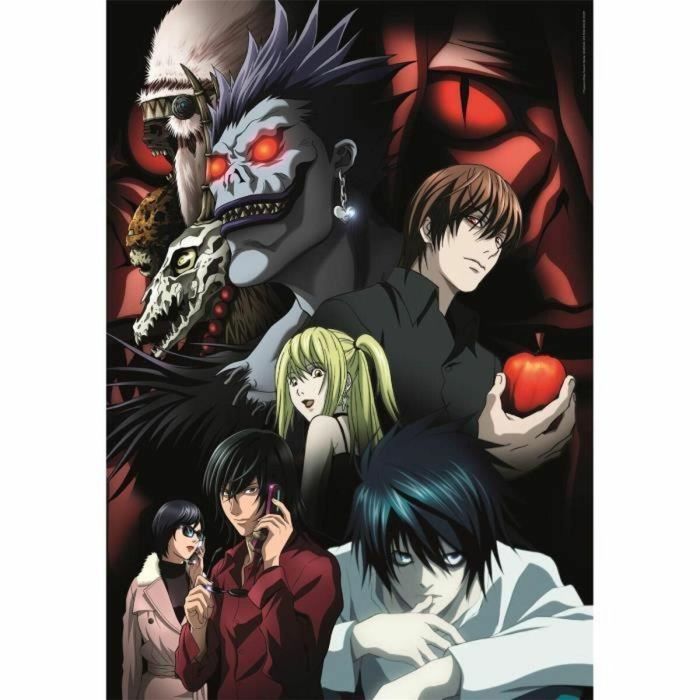 Clementoni CLE8005125375097 - Puzzle Compacto de 1000 piezas Death Note 2 Clementoni CLE8005125375097 - Puzzle Compacto de 1000 piezas Death Note 2