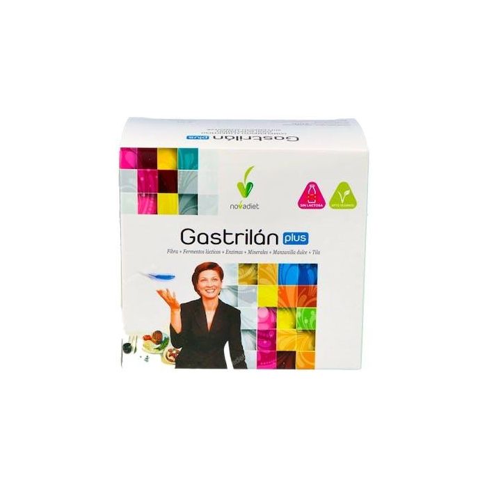NOVADIET Gastrilan Plus 20 Sobres. Sinergia con Piña y Fermentos Lácticos para Apoyar el Funcionamiento Digestivo