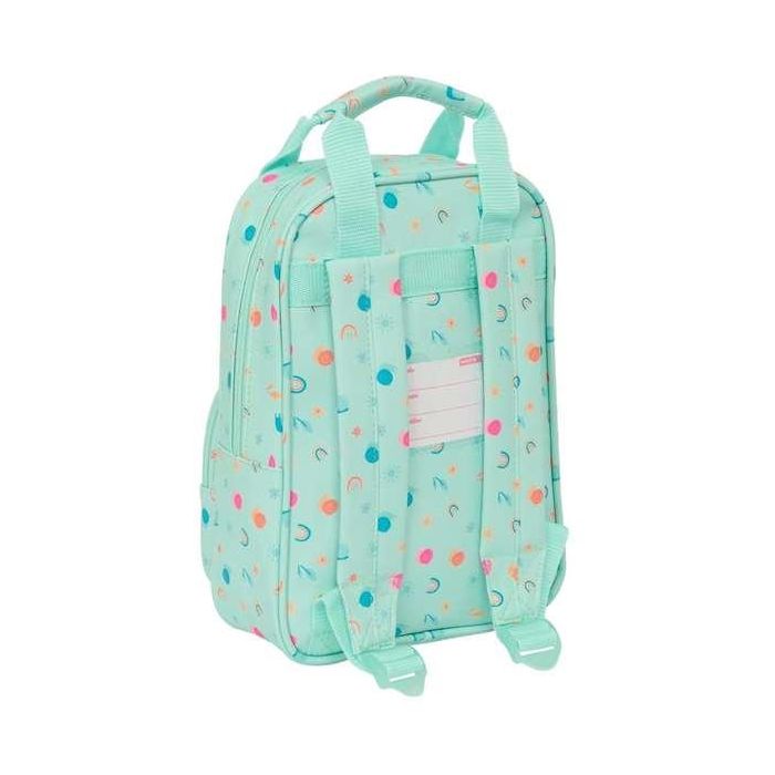 Mochila Infantil Safta Caracol Turquesa 20 x 28 x 8 cm 1 Mochila Infantil Safta Caracol Turquesa 20 x 28 x 8 cm 1