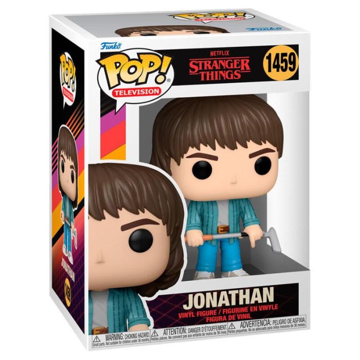 Funko Pop Stranger Things Temporada 4 Jonathan - Figura de Vinilo de 9 cm con Caja Original 0 Funko Pop Stranger Things Temporada 4 Jonathan - Figura de Vinilo de 9 cm con Caja Original 0