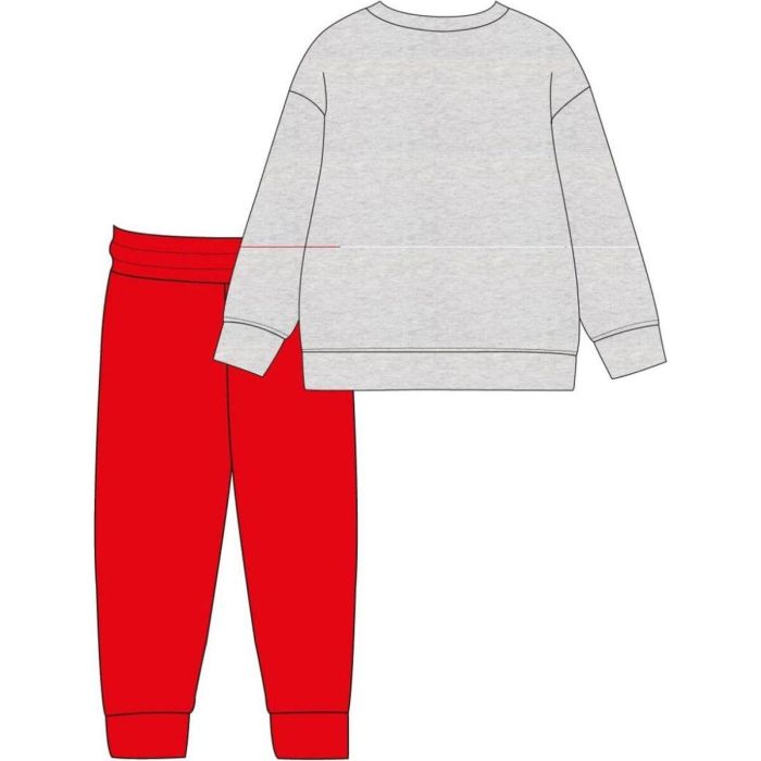 Cerdá Chándal Hello Kitty de algodón cepillado, talla 12 años, color gris 1