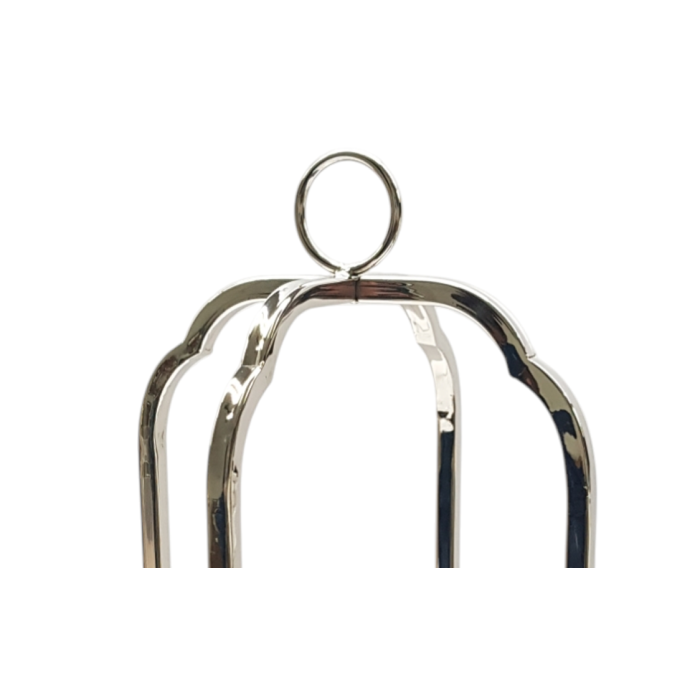 Portavela Moderno DKD Home Decor Plateado 21 x 62 x 21 cm 2 Portavela Moderno DKD Home Decor Plateado 21 x 62 x 21 cm 2