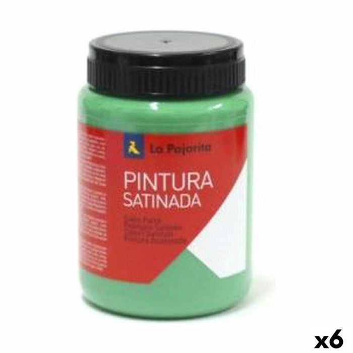 Témpera La Pajarita L-17 6 Piezas Verde Escolar Satinado Témpera La Pajarita L-17 6 Piezas Verde Escolar Satinado