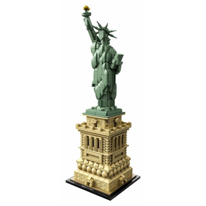 LEGO 21042 Architecture La Estatua de la Libertad - Maqueta Réplica Construible con Pedestal y Antorcha Dorada, +16 años 3 LEGO 21042 Architecture La Estatua de la Libertad - Maqueta Réplica Construible con Pedestal y Antorcha Dorada, +16 años 3