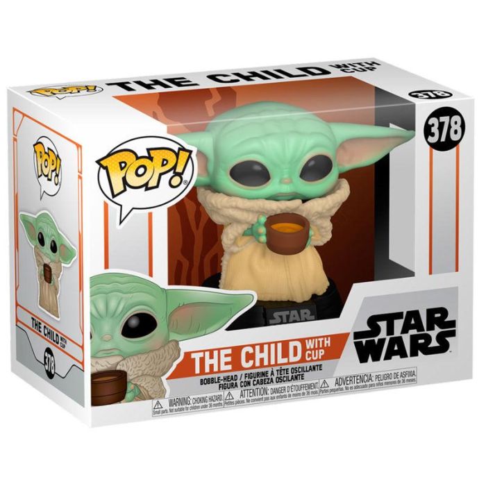 Funko POP Star Wars Mandalorian The Child with Cup 2 Funko POP Star Wars Mandalorian The Child with Cup 2