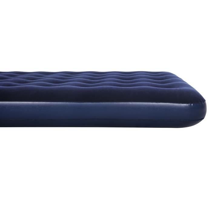BESTWAY Horizon Colchón Inflable Doble Flocado + Bomba Eléctrica Sidewinder + Bolsa - 2 lugares - Azul 3 BESTWAY Horizon Colchón Inflable Doble Flocado + Bomba Eléctrica Sidewinder + Bolsa - 2 lugares - Azul 3