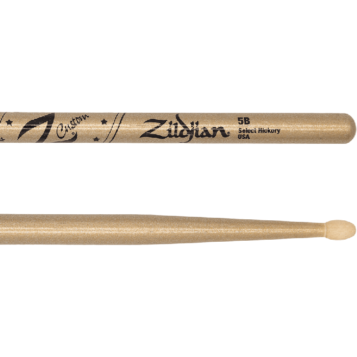 Baquetas Zildjian Z Custom Le - 5B Gold Chroma 3 Baquetas Zildjian Z Custom Le - 5B Gold Chroma 3