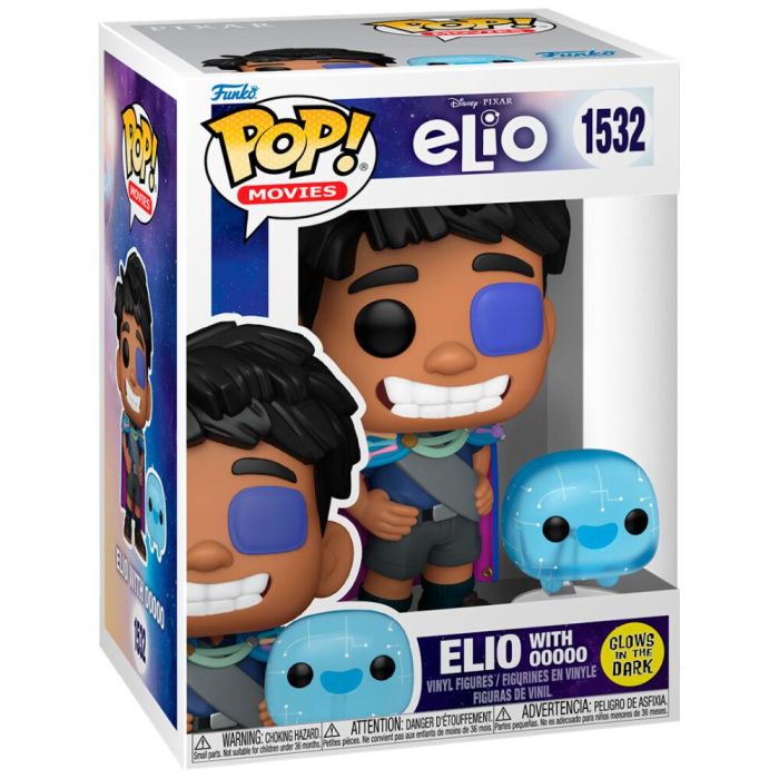 FUNKO Figura POP Disney Pixar Elio - Elio with OOOOO Vinilo 9cm