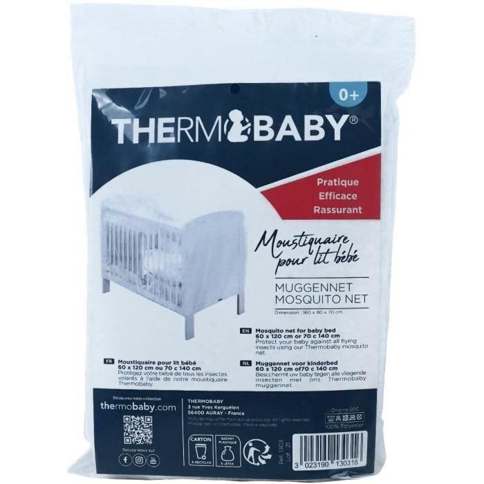 THERMOBABY Mosquitera cama 60x120 y 70x140 2 THERMOBABY Mosquitera cama 60x120 y 70x140 2