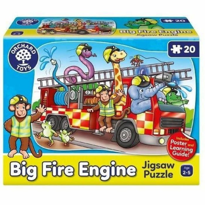 Orchard AUC5011863002860 - Gran Camión de Bomberos - Puzzle de 20 piezas