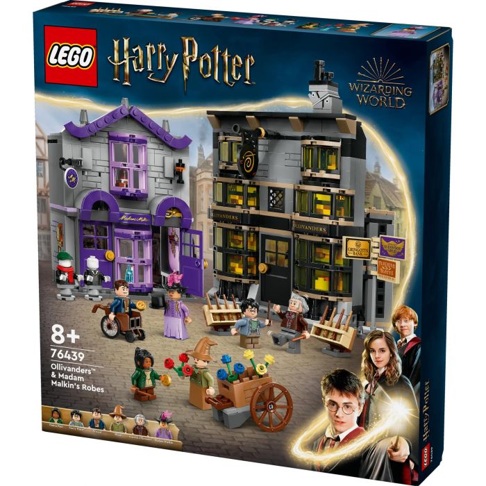 LEGO 76439 Harry Potter Ollivander y Madame Guipure: Prêt-à-porter para Magos y Hechiceras 8