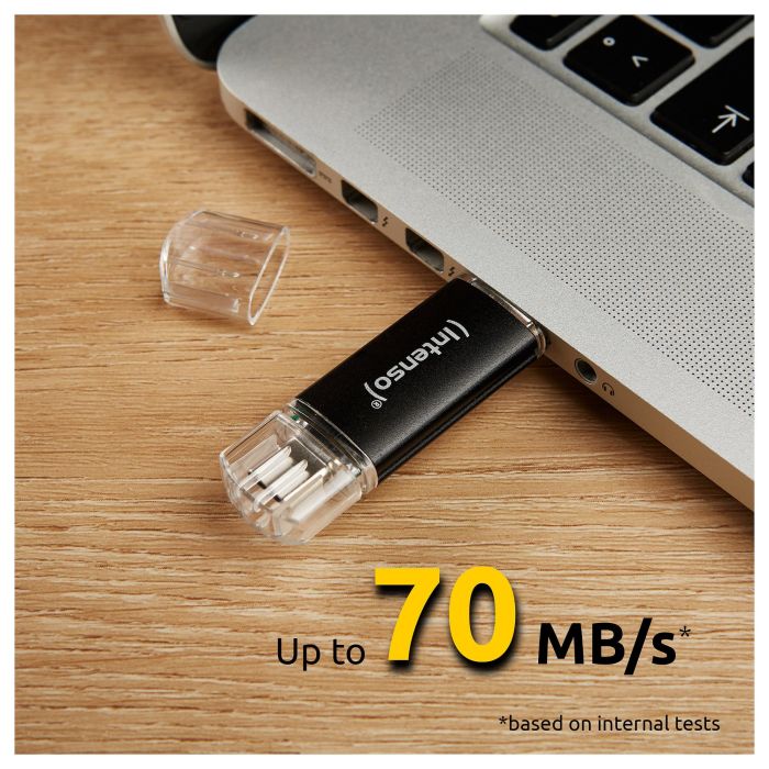 Memoria USB INTENSO Antracita 128 GB 128 GB SSD 4
