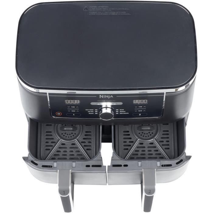 Freidora de Aire Ninja Foodi Max AF400EU 9.5L, 6 en 1 con Compartimento Doble, Max Crisp, Apto para 8 Personas 2 Freidora de Aire Ninja Foodi Max AF400EU 9.5L, 6 en 1 con Compartimento Doble, Max Crisp, Apto para 8 Personas 2