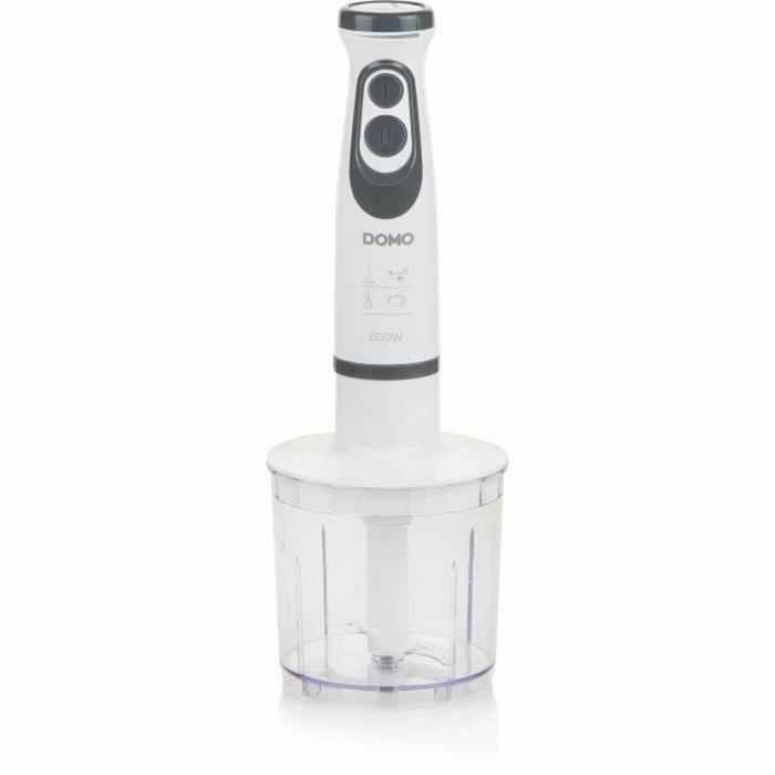 Domo DO1089M Set Batidora de Mano 600W, Velocidad Variable + Turbo, Incluye Picadora y Vaso Graduado, Blanca 0 Domo DO1089M Set Batidora de Mano 600W, Velocidad Variable + Turbo, Incluye Picadora y Vaso Graduado, Blanca 0