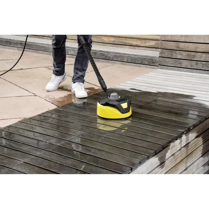 Karcher Limpiador de Superficies T-Racer T 5 Amarillo y Negro para Limpiadores de Alta Presión K2-K7 Ideal para Terrazas y Puertas de Garaje 2