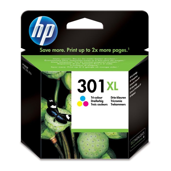 HP Envy 5530, Deskjet 1010,1510 Cartucho Tricolor nº301XL 6ml