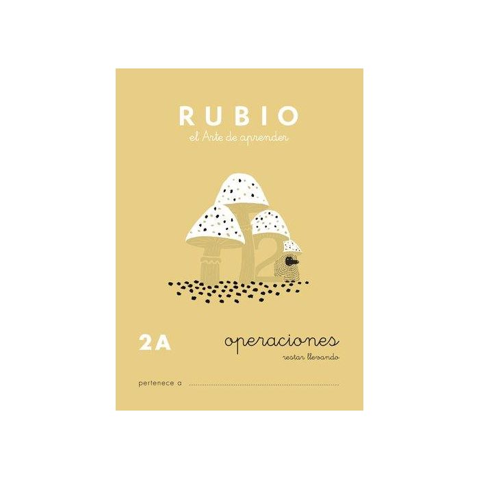 Cuaderno Rubio A5 Operaciones Y Problemas Nº 2A - Restas Llevando (+7 Años) (Set de 10)