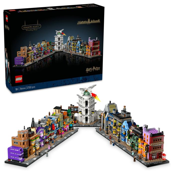 Lego Harry Potter 76444 Tiendas Mágicas del Callejón Diagon - Set para Adultos 2