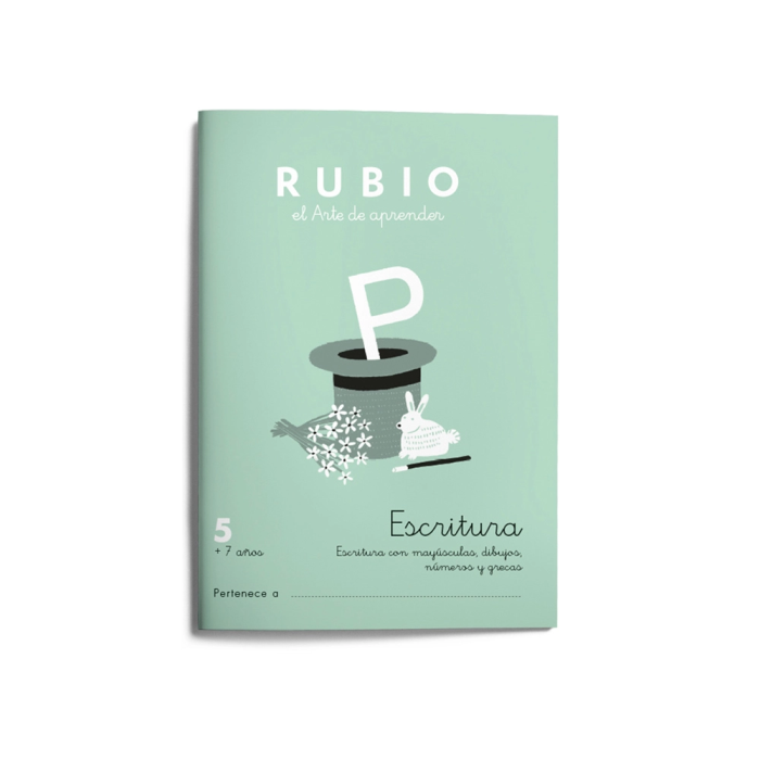 Rubio Cuaderno Caligrafía Nº 5 Certificado FSC 15x213x155 mm 1 Rubio Cuaderno Caligrafía Nº 5 Certificado FSC 15x213x155 mm 1