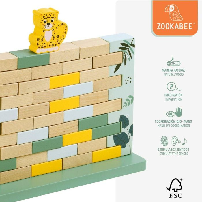 Juego de Construcción Woomax Animales 44 Piezas (6 Unidades) 3 Juego de Construcción Woomax Animales 44 Piezas (6 Unidades) 3