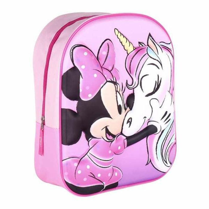 Cerdá Mochila Infantil 3D Minnie Mouse Escolar, Guardería o Primaria 31x25x10 cm Rosa de Poliéster/EVA para Niñas 3-12 Años Cerdá Mochila Infantil 3D Minnie Mouse Escolar, Guardería o Primaria 31x25x10 cm Rosa de Poliéster/EVA para Niñas 3-12 Años
