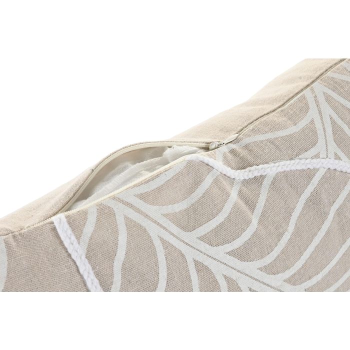 Cojin Boho DKD Home Decor Natural Blanco 45 x 45 cm (2 Unidades) 3 Cojin Boho DKD Home Decor Natural Blanco 45 x 45 cm (2 Unidades) 3