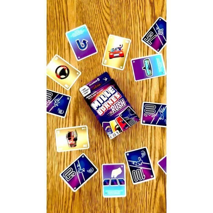 Dujardin DUJ1707431017924 Juego de cartas MILLE BORNES RUSH - Para 2+ jugadores - A partir de 7 años 3 Dujardin DUJ1707431017924 Juego de cartas MILLE BORNES RUSH - Para 2+ jugadores - A partir de 7 años 3