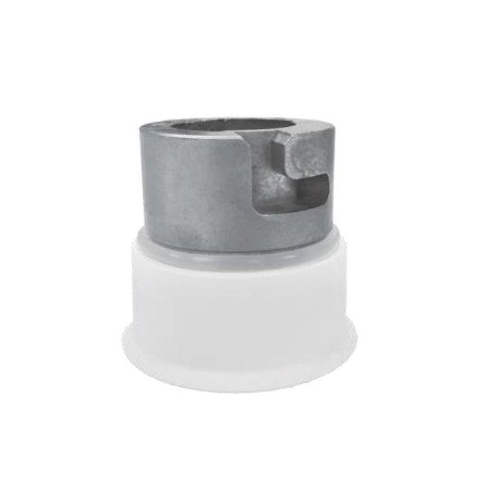 Ernitec 0070-10105 Anillo adaptador roscado, metálico/blanco
