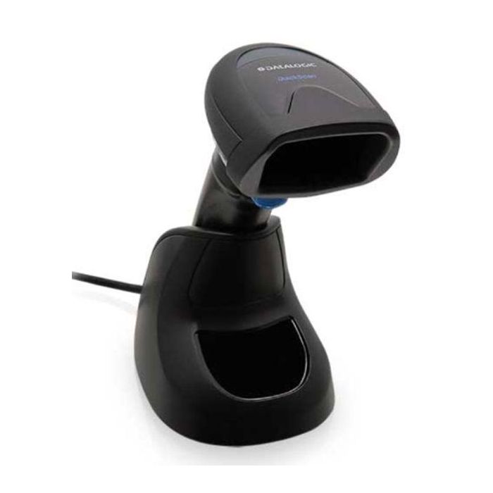 Datalogic QuickScan QD2500 90A052258 Kit Escáner 2D con Cable USB y Soporte, Lector Códigos Barras POS y Móviles