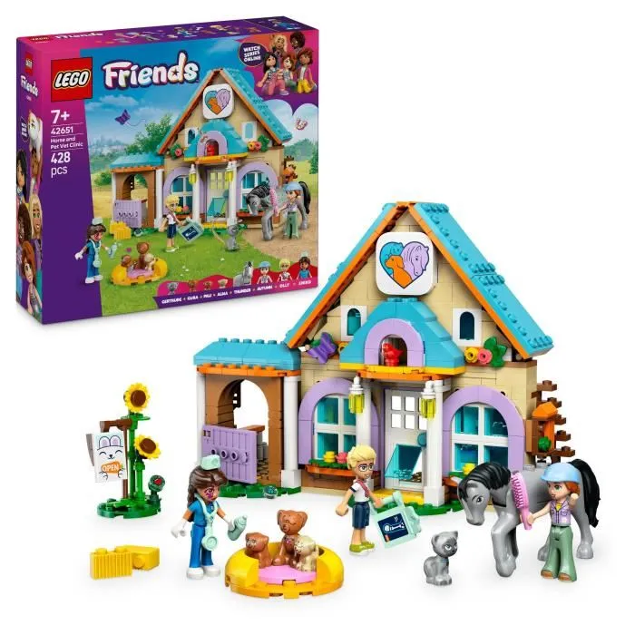 Lego Friends 42651 Clínica Veterinaria para Caballos y Mascotas Juguete 0 Lego Friends 42651 Clínica Veterinaria para Caballos y Mascotas Juguete 0