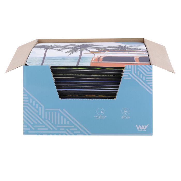 TNB WAY - Gift box of 40 different decorated mouse pads TNB WAY - Gift box of 40 different decorated mouse pads