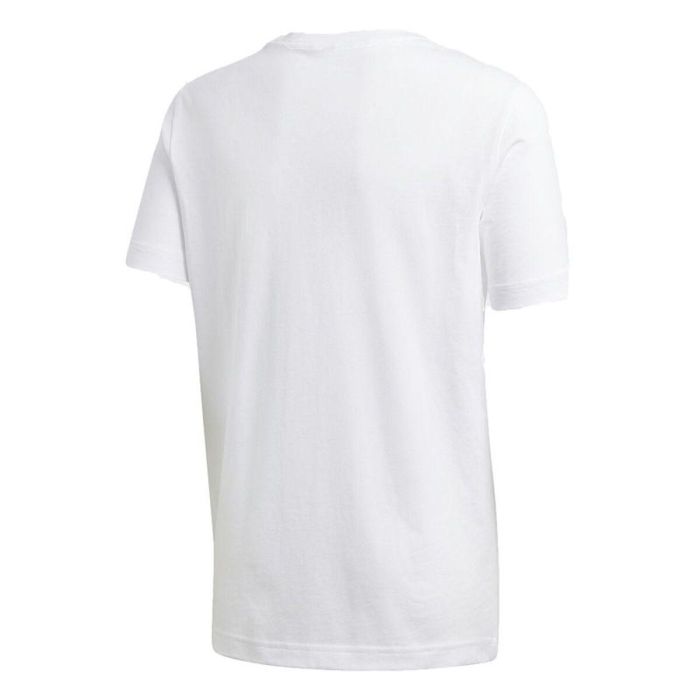 Camiseta de Manga Corta Infantil Adidas Blanco 4