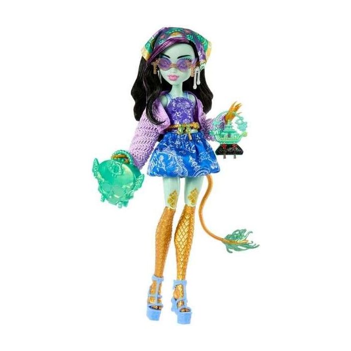 Muñeca monster high skulltimate secrets series 7 jinafire incluye mas de 19 sorpresas. 4