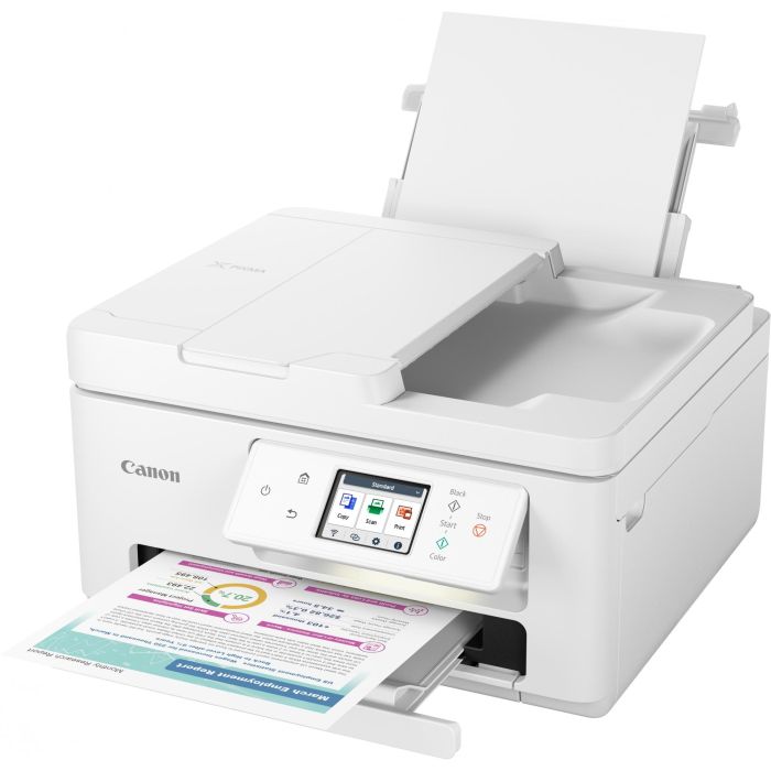 Canon PIXMA TS7750i - Impresora Multifunción con Wi-Fi, Duplex, Impresión, Copia, Escaneo y Nube, 2 Cartuchos FINE 4