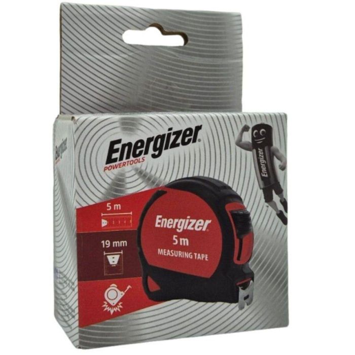 Cinta Métrica Energizer 3MT05 Metal Plástico (5 m) 4 Cinta Métrica Energizer 3MT05 Metal Plástico (5 m) 4