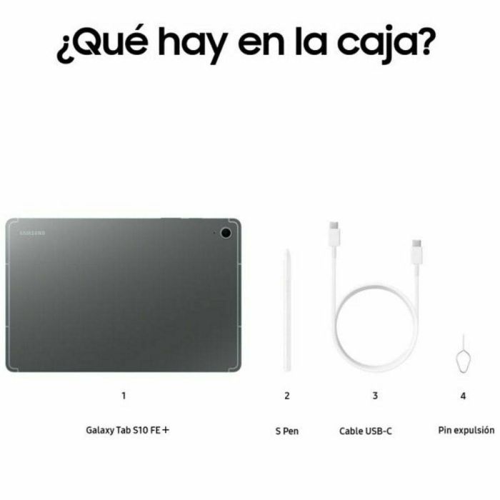 Tablet Samsung SM-X620NZAPEUB 13,1" Octa Core 12 GB RAM 256 GB Gris 10 Tablet Samsung SM-X620NZAPEUB 13,1" Octa Core 12 GB RAM 256 GB Gris 10