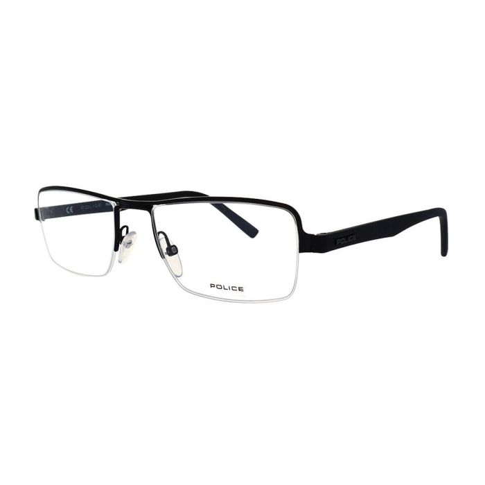 Montura de Gafas Hombre Police Negro Ø 52 mm