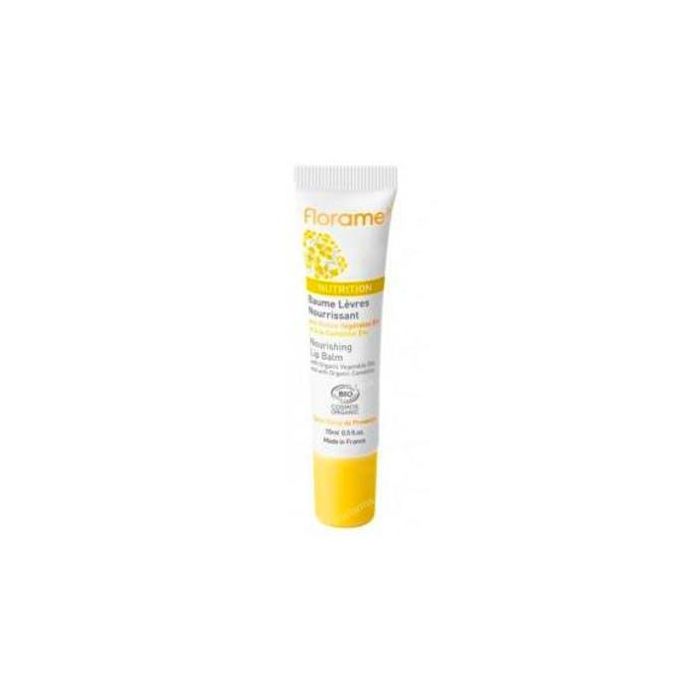 Florame Bálsamo Labial Nutritivo e Hidratante para Labios Secos y Agrietados con Karité y Aceites Vegetales 15 ml Orgánico COSMEBIO